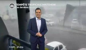 La Martinique balayée par la tempête tropicale Matthew