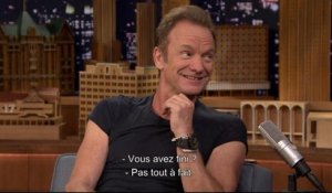 Avec Sting - The Tonight Show du 29/09 - CANAL+