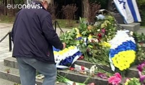 Triste anniversaire: l'Ukraine commémore les 75 ans du massacre de Babi Yar