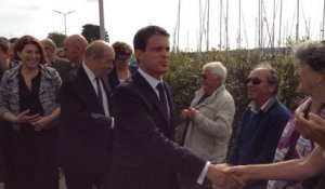 Manuel Valls au coeur de la course au large