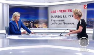 4 Vérités - Le Pen : "La primaire de la droite n'est pas notre affaire"