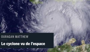 L'ouragan Matthew filmé depuis l'espace à bord de la Station spatiale internationale