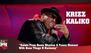 Krizz Kaliko - Salute From Busta Rhymes & Funny Moment With Bone Thugs N Harmony (247HH Exclusive) (247HH Exclusive)