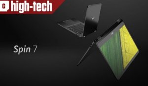 Spin 7, l'ultra-portable d'Acer