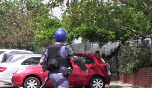 Johannesburg: nouveaux heurts entre policiers et étudiants