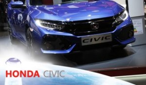 Honda Civic en direct du Mondial de Paris 2016
