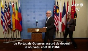Le Portugais Guterres assuré de devenir le nouveau chef de l'ONU
