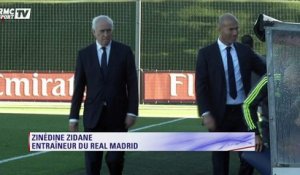 Team Duga - Zinédine ZIdane "profite à fond" de son métier d'entraîneur