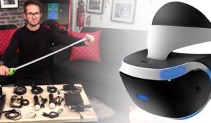 C'est impressionnant... PlayStation VR : On a mesuré la TONNE de câbles nécessaires !