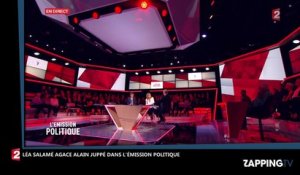 L’Émission Politique : Léa Salamé agace Alain Juppé, tensions sur le plateau (Vidéo)