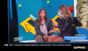 TPMP : Caroline Ithurbide embrasse Valérie Bénaïm, Cyril Hanouna choqué (Vidéo)