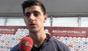 Thibaut Courtois: "On s'est entrainé avec les 2 systèmes"