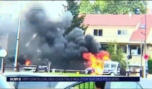 Viry-Châtillon : deux policiers grièvement blessés par des cocktails Molotov