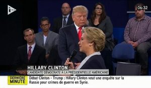 L'incroyable débat cette nuit aux USA: Trump accuse Bill Clinton d'avoir violé 4 femmes dont une de 12 ans