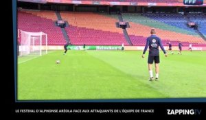 Le festival d’Alphonse Aréola face aux attaquants de l’équipe de France