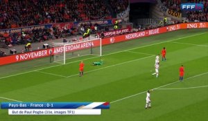 Le but de Pogba face aux Pays-Bas à Amsterdam (0-1)