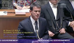 Manuel Valls annonce de nouvelles mesures pour sécuriser les interventions des policiers en zones sensibles
