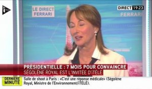 Ségolène Royal a refusé de participer à "Une ambition intime"