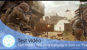 Test vidéo - Call of Duty: Modern Warfare Remastered (Test Campagne Solo PS4)