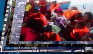 Eurozapping : des migrants héros en Allemagne et montrés du doigt en Italie