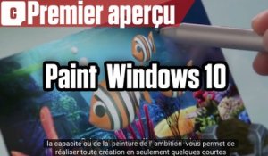 Microsoft présente la nouvelle version de Paint : démo de modélisation 3D facile