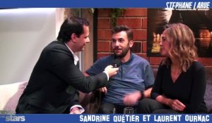 Danse avec les stars 7 - Interview VIDÉO de Sandrine Quétier et Laurent Ournac avec Stéphane Larue