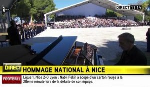 La chanson de Julien Clerc lors de l'hommage national aux victimes de l'attentat de Nice