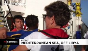 Italy: On board with migrants