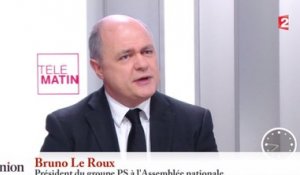 Bruno Le Roux (PS) : "Ségolène Royal prend le contre-pied de la démocratie"