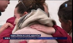 Angers : 4 morts et 14 blessés après la chute d'un balcon