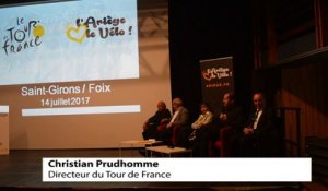Tour de France : commentaire de Christian Prudhomme