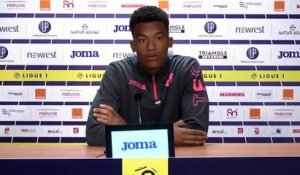 La Conf' de presse d'Alban Lafont avant Angers/TFC