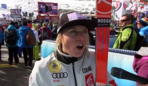 Sölden 2016 - Interview de Tessa Worley après sa 6ème place en Géant - VIDEO FFS/EUROSPORT