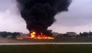 Un avion s'écrase à Malte et fait 5 morts