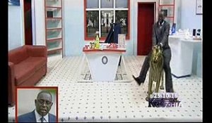 Vidéo- Kouthia show les pas de danse de macky Sall