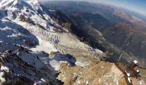 Crash en wingsuit à Chamonix