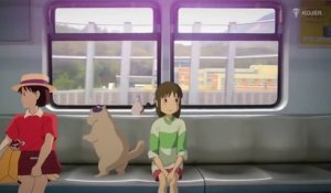 Quand les héros du studio Ghibli s’incrustent dans le monde réel