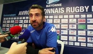 Avant Aviron Bayonnais - Racing : "si on les bat, ce sera un exploit"