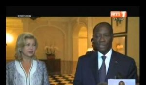 RTI - Le président  Alassane Ouattara reçu par l`ong SOROS
