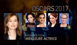 Les nominations aux Oscars 2017 dont Isabelle Huppert, La La Land et Moonlight