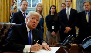 Trump relance la construction de deux oléoducs controversés