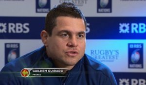 XV de France - Guirado : "Content pour Bastareaud"