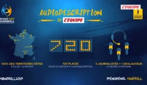 Handball - Mondial 2017 : Audiodescription Mondial de handball 2017