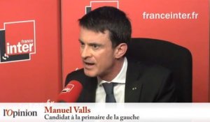 Manuel Valls : «S’il y en a un qui n’a pas respecté les règles de la majorité, c’est Benoît Hamon»