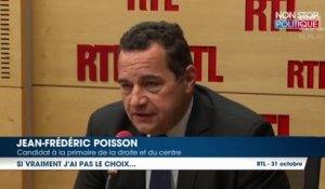 Jean-Frédéric Poisson n’exclut pas de voter pour Marine Le Pen ‘’si elle changeait de position’’