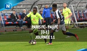 J11 : Paris FC - Pau FC (0-1), le résumé