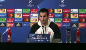 C1     Juventus - Lyon: conférence de presse de Maxime Gonalons