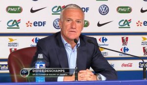 Bleus - Deschamps : "Un message à Valbuena ? Non..."