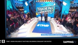 TPMP : Matthieu Delormeau et Enora Malagré touchent les fesses d’une invitée, la danse sexy (Vidéo)