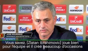 Man Utd - Mourinho : "Zlatan a une attitude brillante"